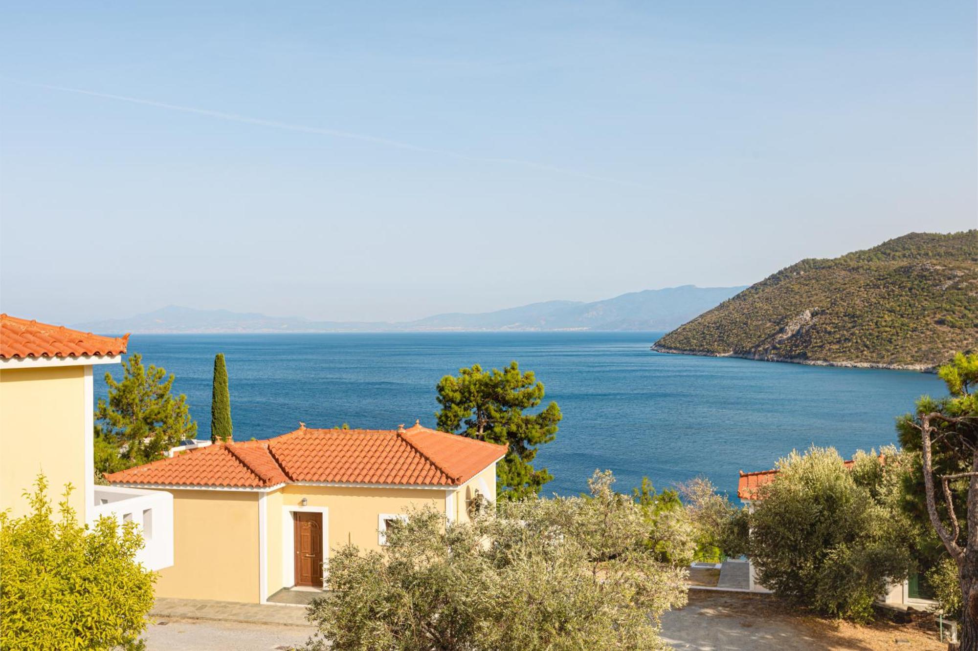 Ano Platanaki Villa Kerveli Exterior photo