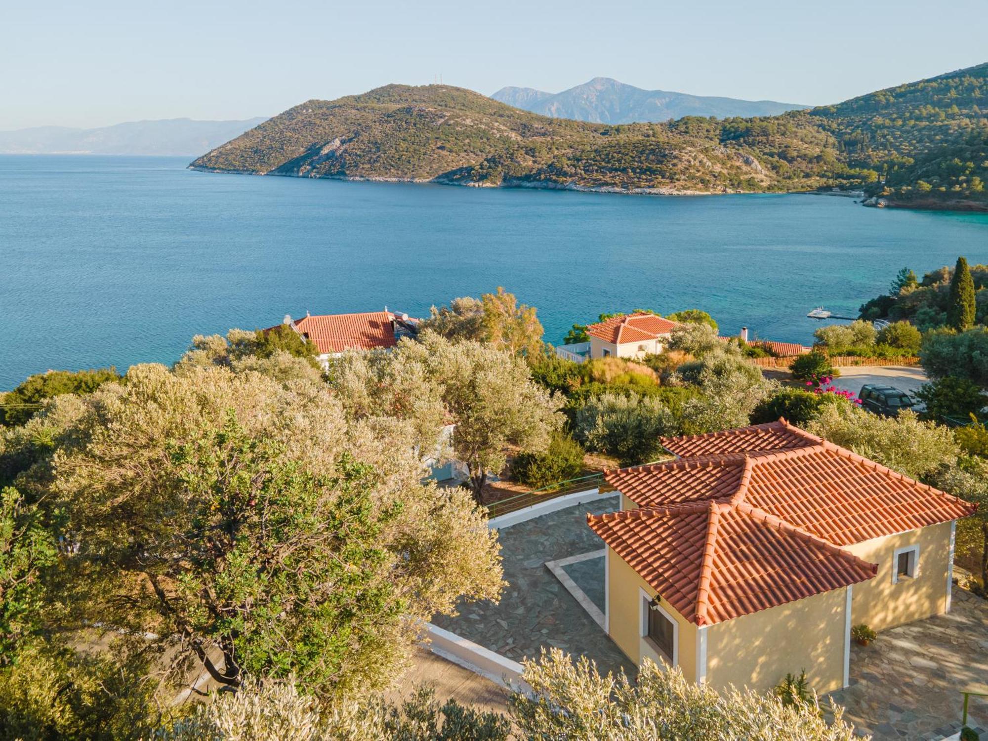 Ano Platanaki Villa Kerveli Exterior photo