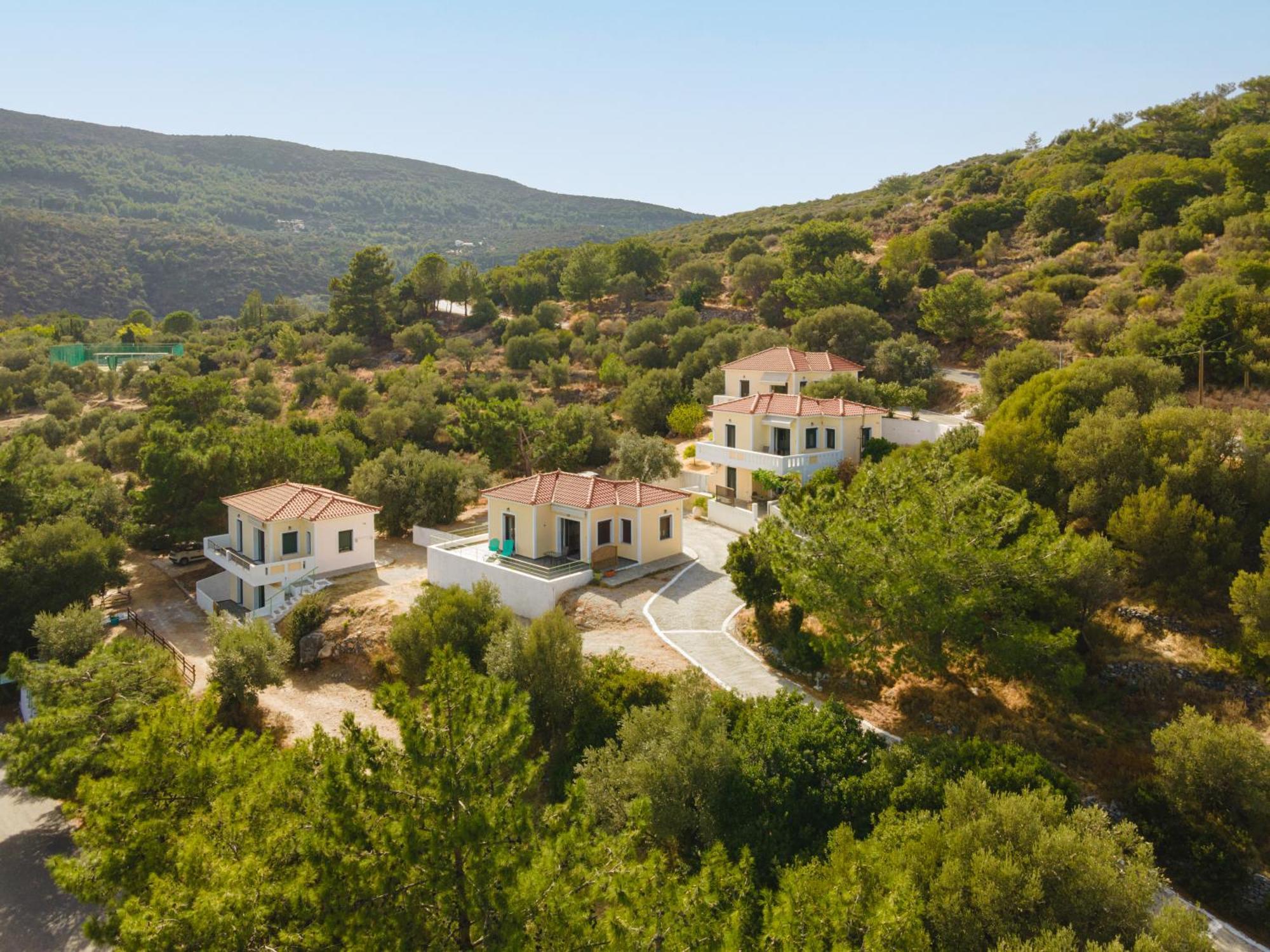 Ano Platanaki Villa Kerveli Exterior photo
